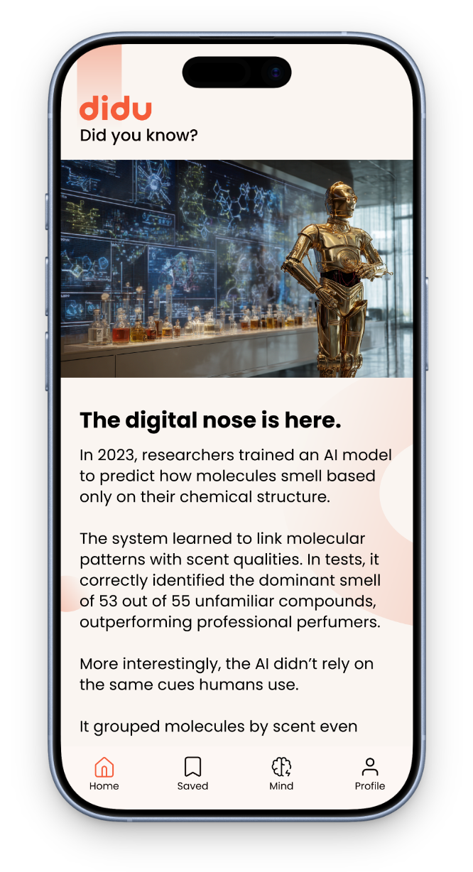 The digital nose is here