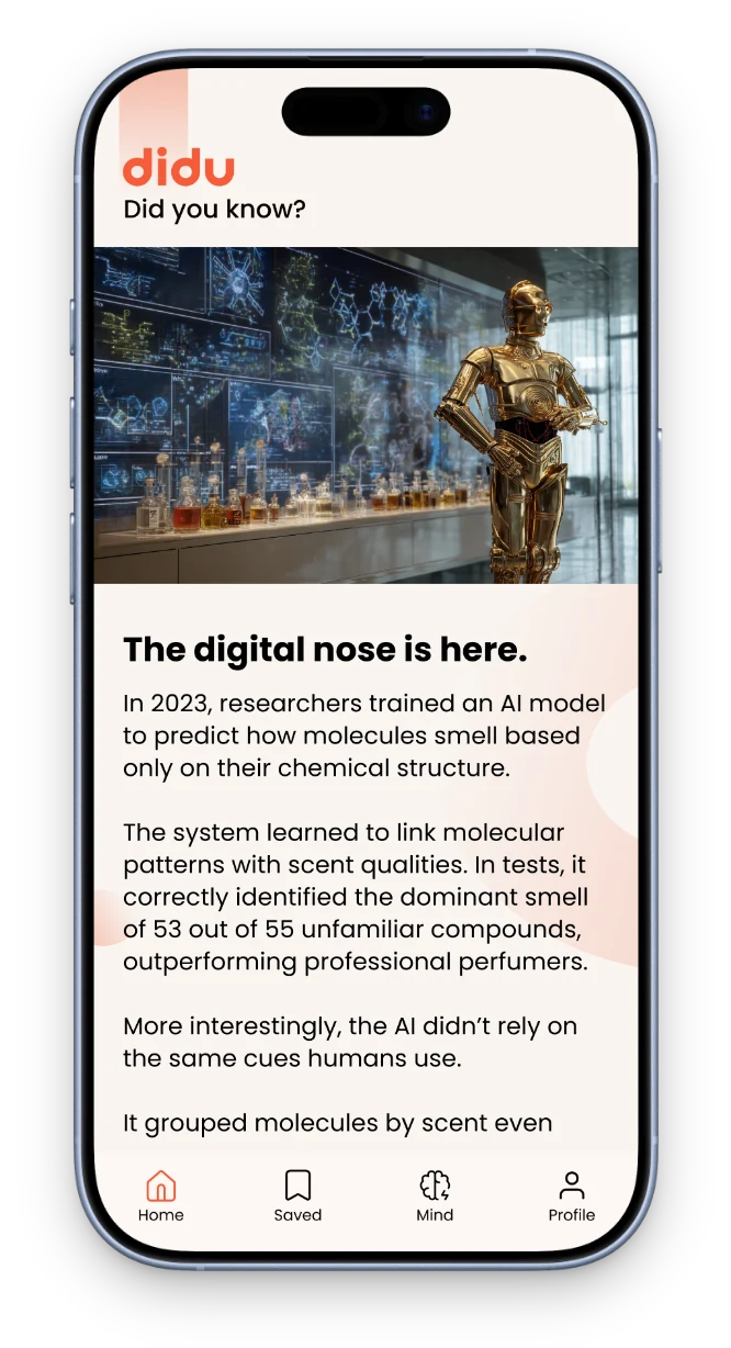 The digital nose is here